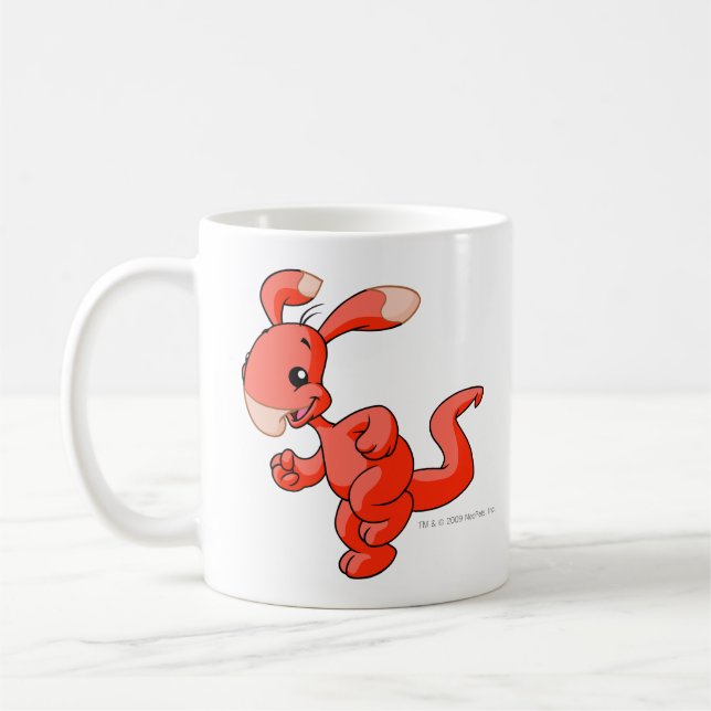 Blumaroo Red Coffee Mug (Left)