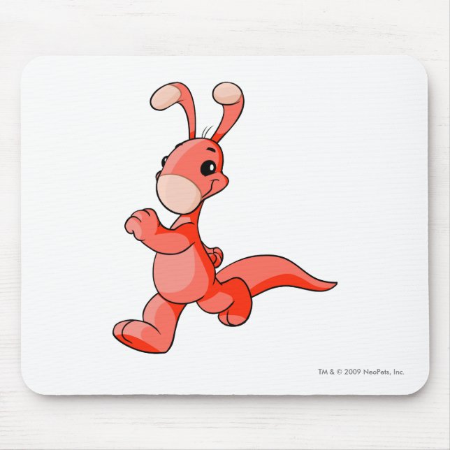 Blumaroo Red Mouse Pad (Front)