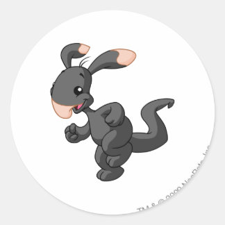Blumaroo Shadow Classic Round Sticker