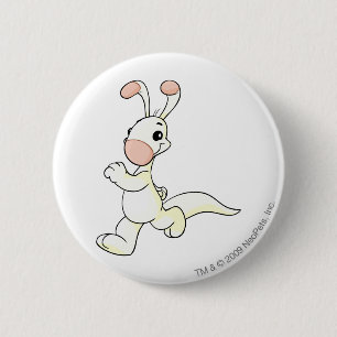 Blumaroo White 6 Cm Round Badge