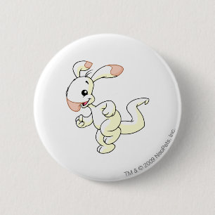 Blumaroo White 6 Cm Round Badge
