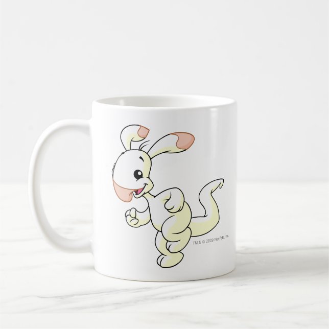 Blumaroo White Coffee Mug (Left)