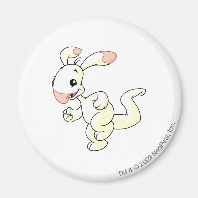 Blumaroo White Magnet (Front)