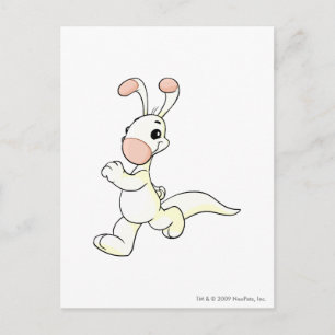Blumaroo White Postcard