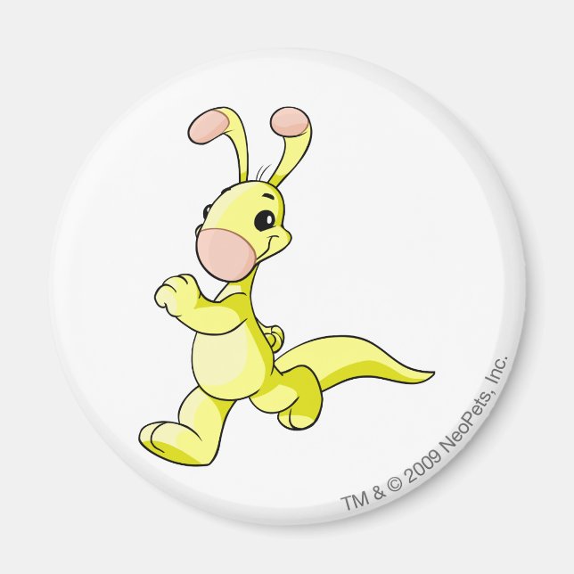 Blumaroo Yellow Magnet (Front)