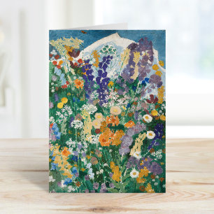 Blumen am Berg   August Babberger Card