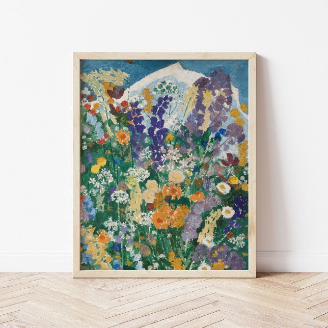 Blumen am Berg | August Babberger Poster (Creator Uploaded)