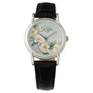 Blumen in creme weiß watch