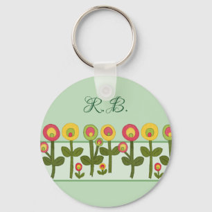Blumenfeld personalisiert key ring