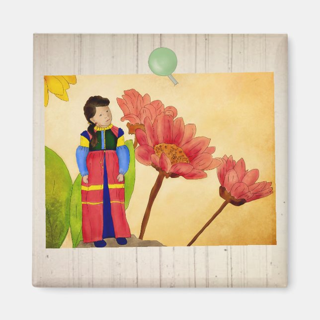 Blumenkind Magnet (Front)