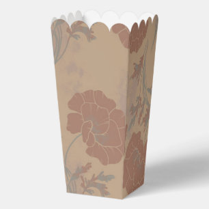 Blumenmuster, Mocha mousse Farbe Favour Box
