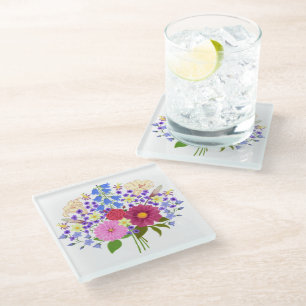 Blumenstrauss Glass Coaster