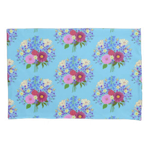 Blumenstrauss Light Blue Pillowcase