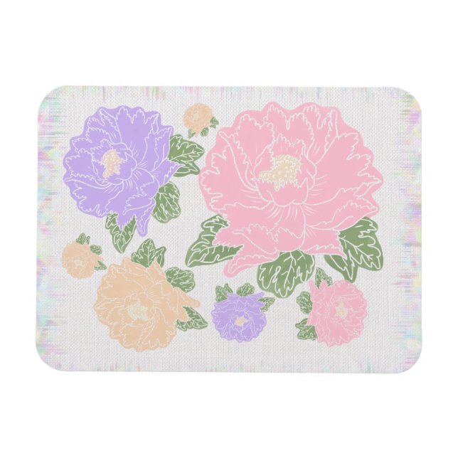 Blumenstrauß  magnet (Horizontal)