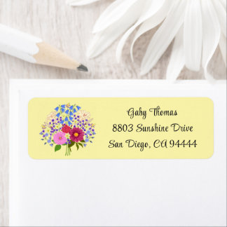 Blumenstrauss Return Address Labels