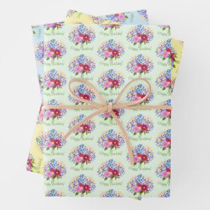 Blumenstrauss Wrapping Paper Sheets