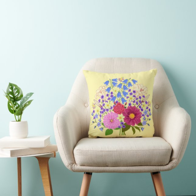 Blumenstrauss Yellow Cushion (Chair)