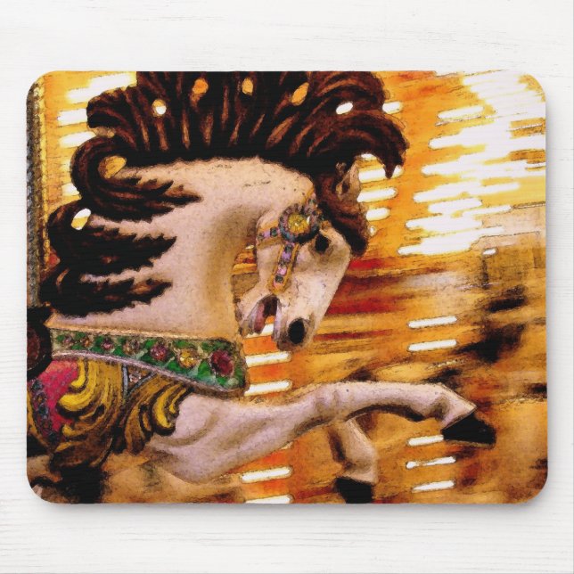 Blur #3 Horse Mouse Pad (Front)