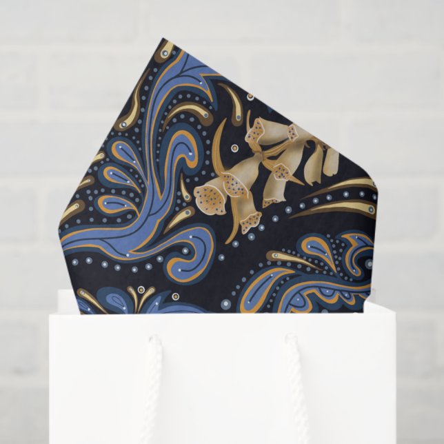 Blur Bird Paper Tissue Paper (Gift Bag)