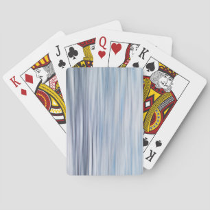 Blured strips pattern playing cards