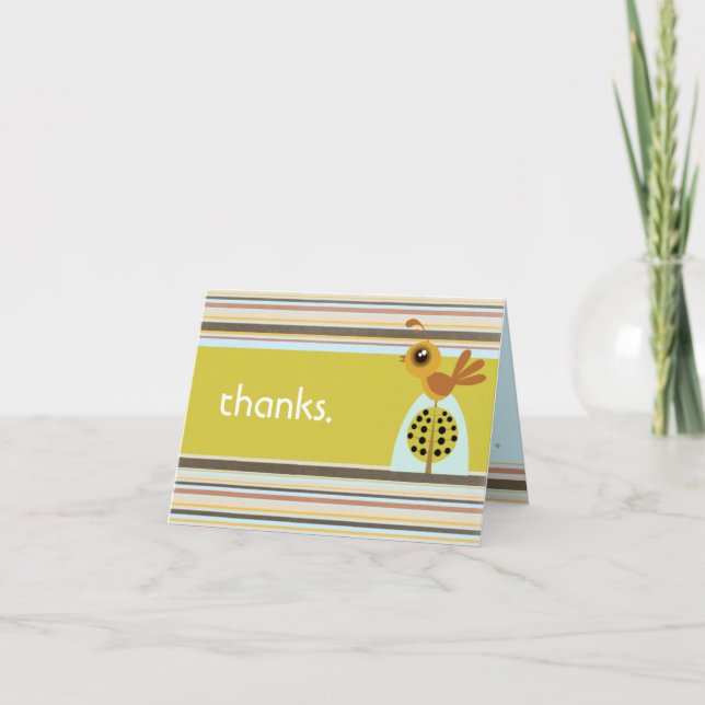 Blurp Thank You Note Card (Front)