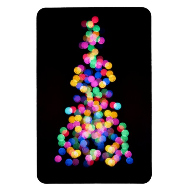 Blurred Christmas Lights Magnet (Vertical)