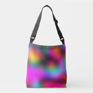 Blurred Colours Of The 90s Crossbody Bag