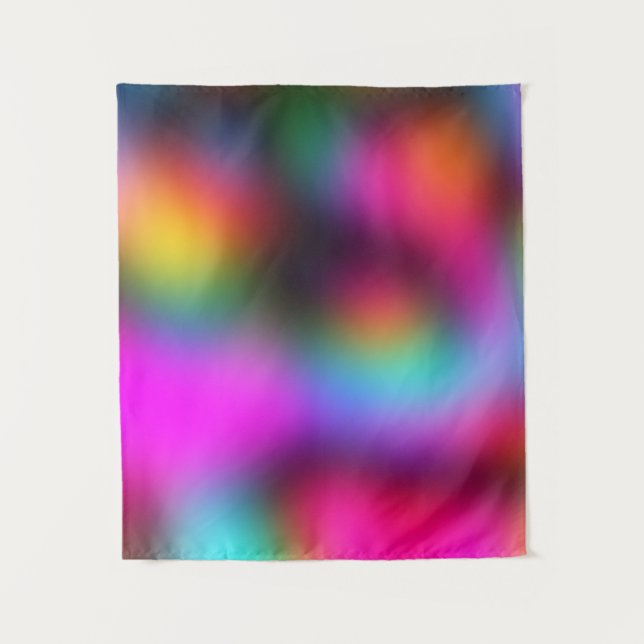 Blurred Colours Of The 90s Tapestry (Front)