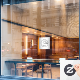 Blurred Grey Background Social Media Logo Business