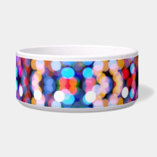 Blurred Lights Pet Bowl