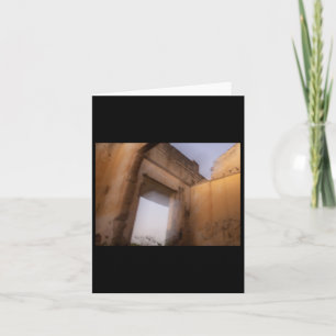 Blurred Old House 2 Sticker Card