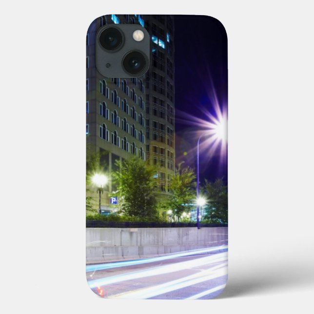 Blurred Traffic at Night Case-Mate iPhone Case (Back)