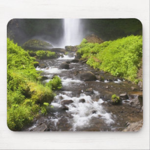 Blurred Waterfall and River Mouse Pad