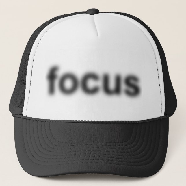 Blurry focus - Hat (Front)