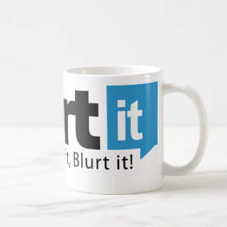Blurtit White Mug