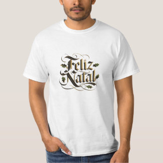 Blusa masculina de Natal, camisa masculina natal T-Shirt