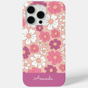 Blush and White Floral Case-Mate iPhone Case
