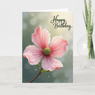 Blush Bloom Birthday Card