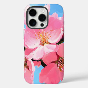 Blush Bloom Cherry Blossom iPhone 16 Pro Case