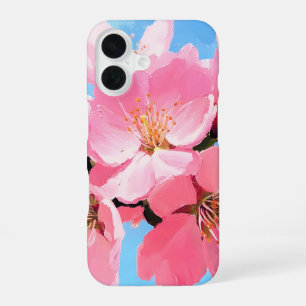 Blush Bloom Cherry Blossom iPhone 16 Case