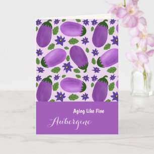 Blush & Bloom Eggplant Collection –  Birthday Card