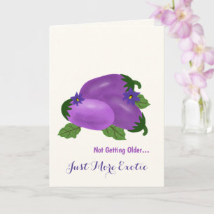 Blush & Bloom Eggplant Collection –  Birthday Card