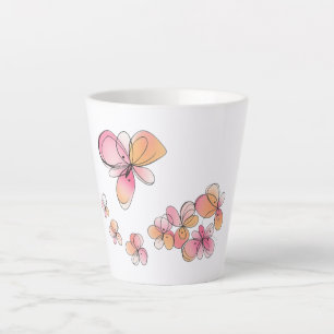 Blush Bloom – Pink Floral Coffee & Tea Mug
