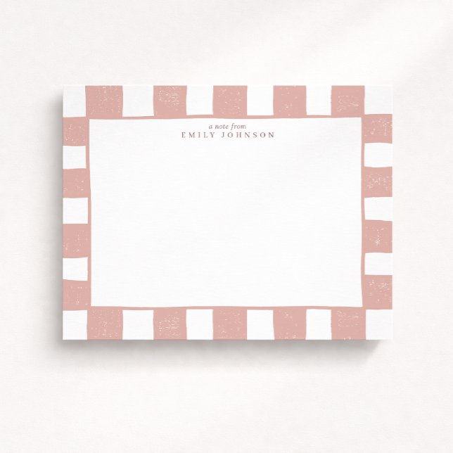 Blush Checker Note Card (Creator Uploaded)