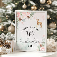 Blush Christmas Warm up at the hot chocolate bar