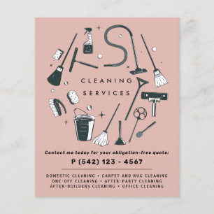 Blush Cleaning Services Flyer