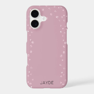 Blush Crystal Confetti Mobile Phone Case