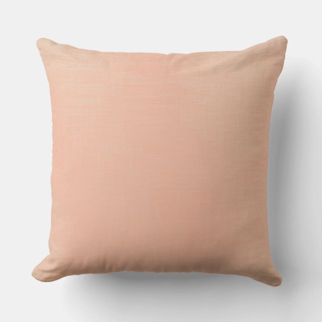 Blush Distressed Solid Colour Cushion (Front)