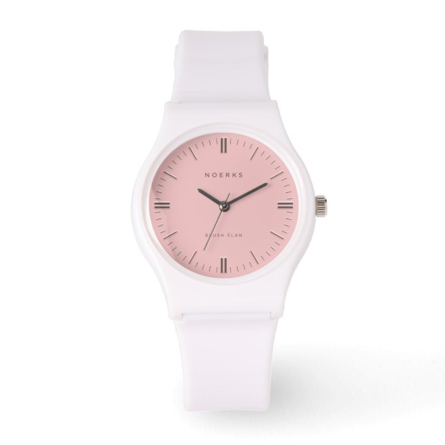 Blush Élan Minimalist Watch (Front)