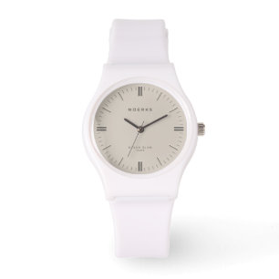 Blush Élan Minimalist Watch - Taupe
